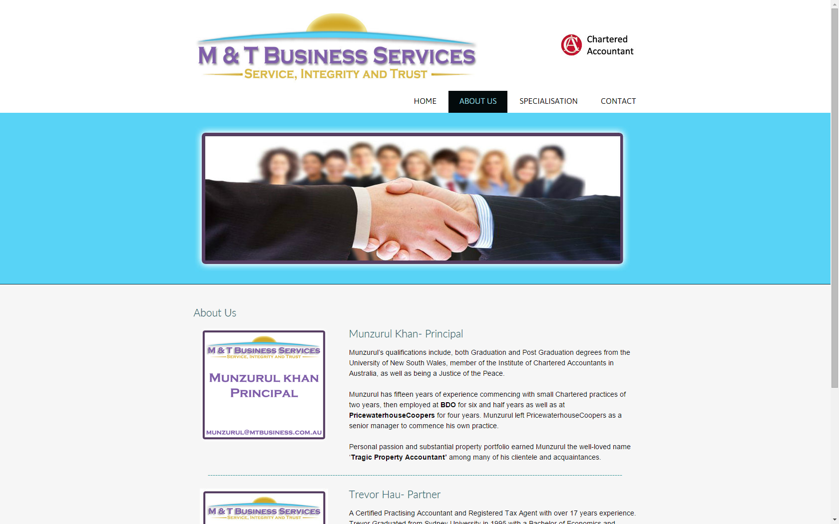 M & T Business Services